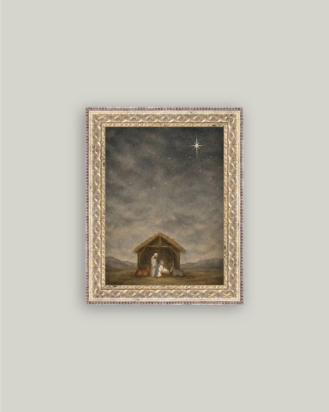 The Humble Stable — 8x10 — Petal Lane Home