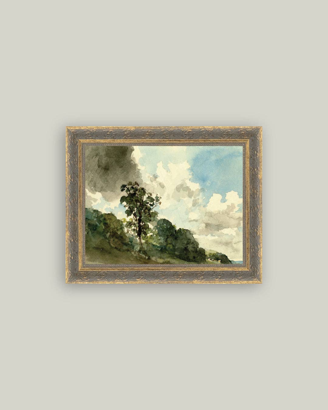 Hampstead Framed Antique Art — 10x8 — Petal Lane Home