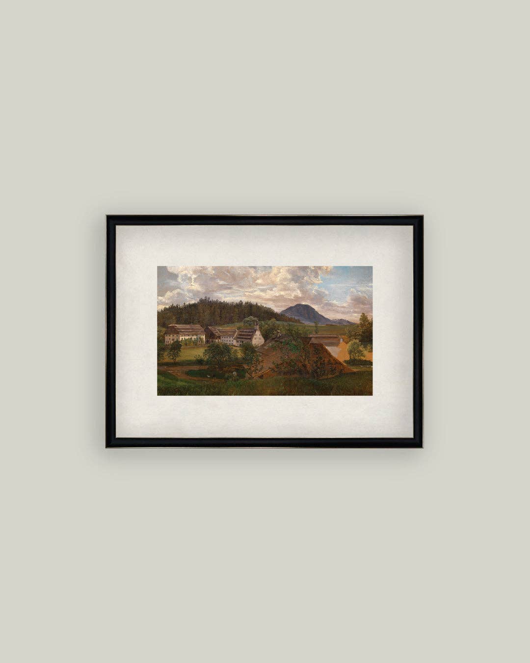 Landscape with Farmstead — 16x12 — Petal Lane Home