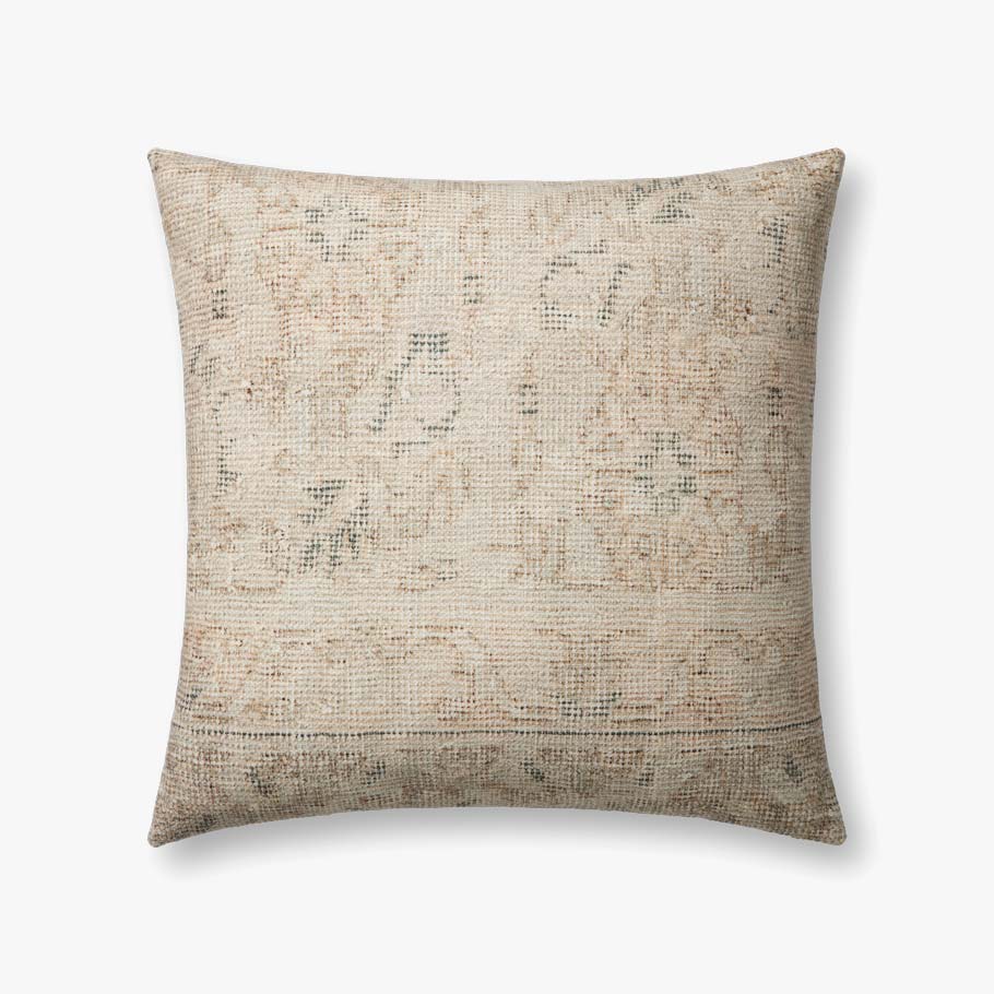 Celestia PAL0042 Natural/Blue Pillow