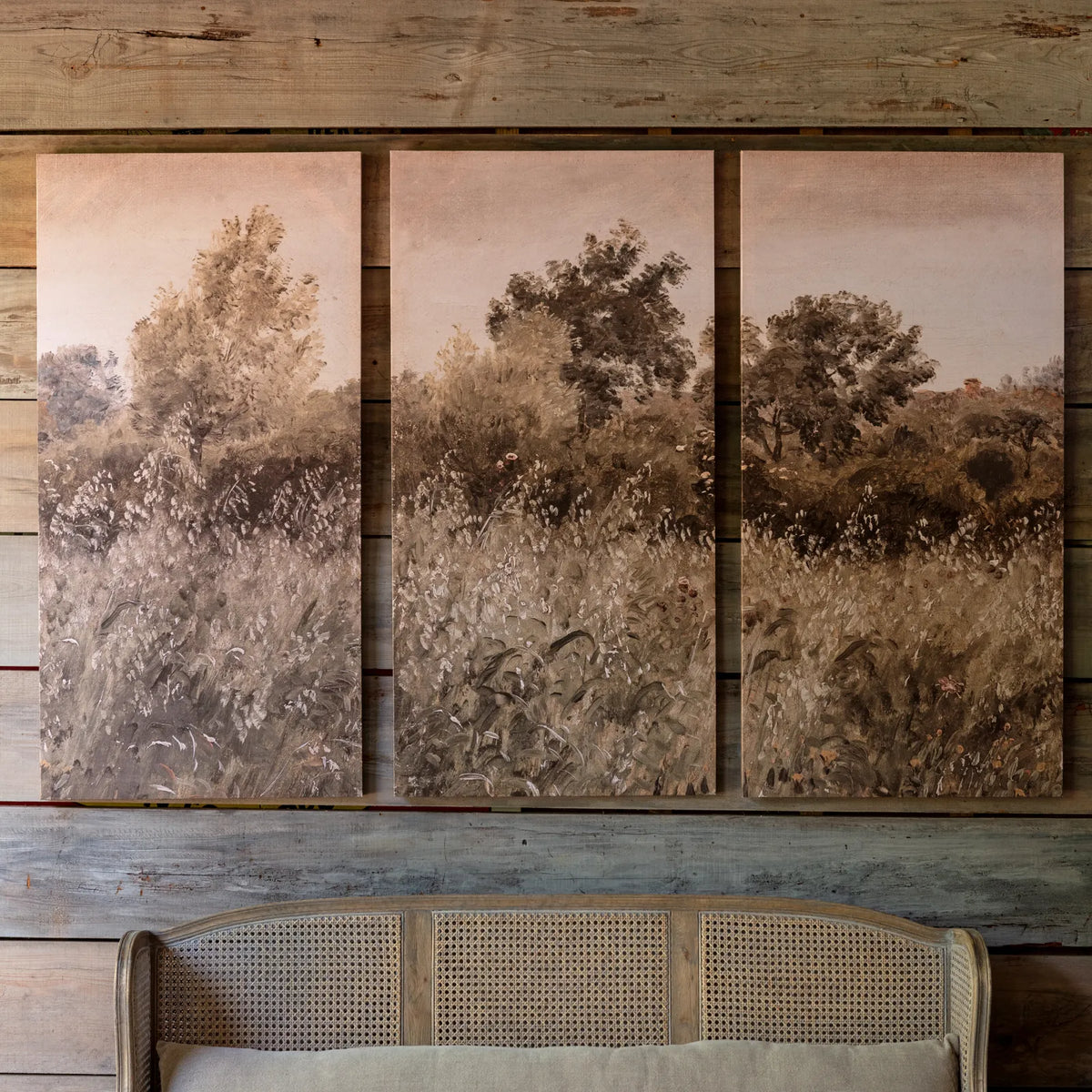 Lowland Meadow Triptych
