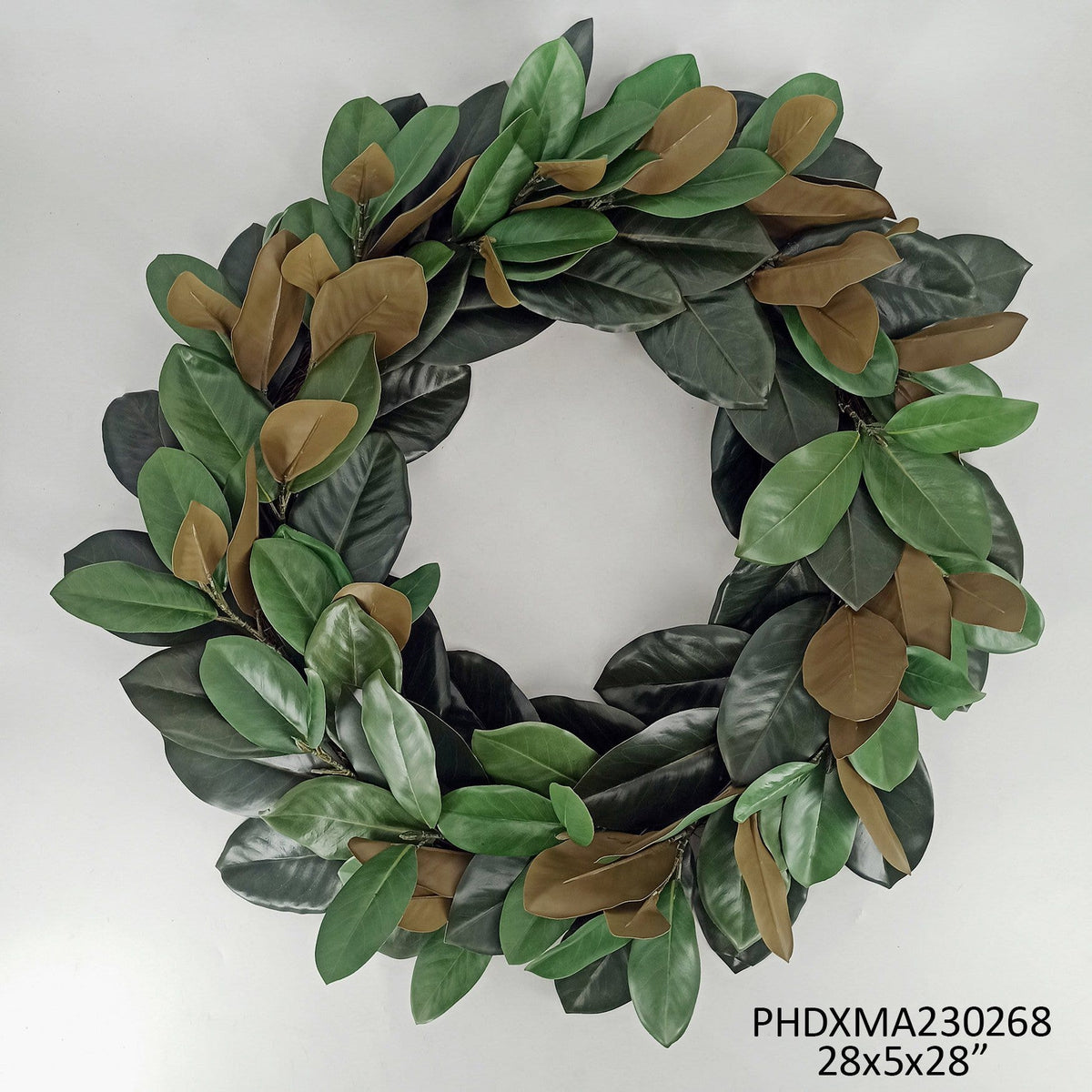 Mississippi Magnolia Wreath 28" - Porch View Home