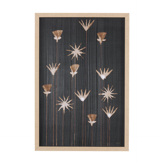 Spark II by Mercana Studio Hand Embellished Textured Framed Art Print Matted under Glass