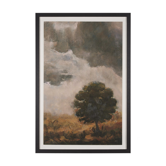 Memorable Sky by Mercana Studio Hand Embellished Framed Art Print Matted under Glass