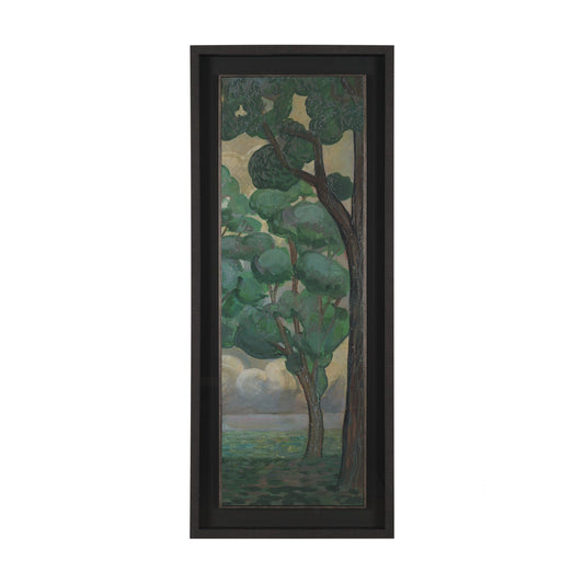 Majestic Garden II by Mercana Studio Hand Embellished Framed Art Print under Glass