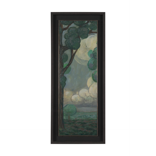 Majestic Garden III by Mercana Studio Hand Embellished Framed Art Print under Glass