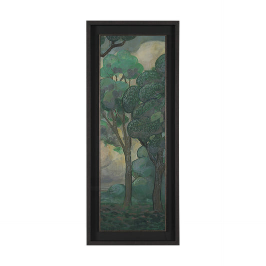 Majestic Garden IV by Mercana Studio Hand Embellished Framed Art Print under Glass
