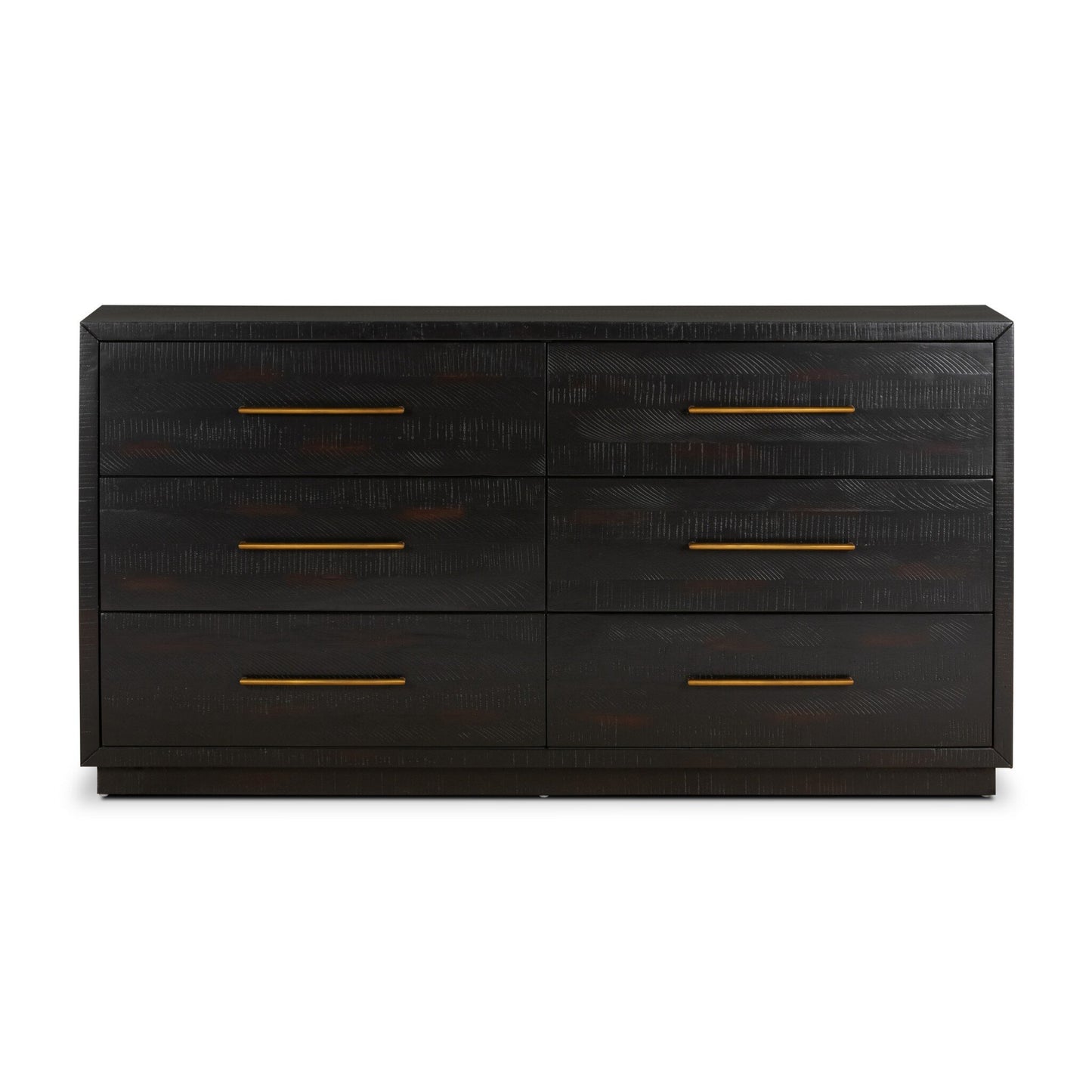 Suki 6-Drawer Dresser - Burnished Black