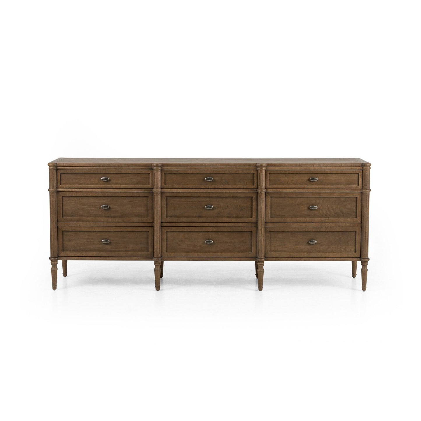 Toulouse 9-Drawer Dresser - Toasted Oak