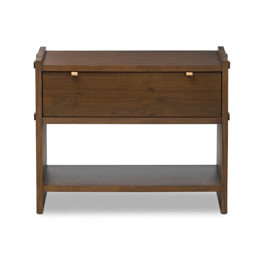 Etro Nightstand - Tawny Pine