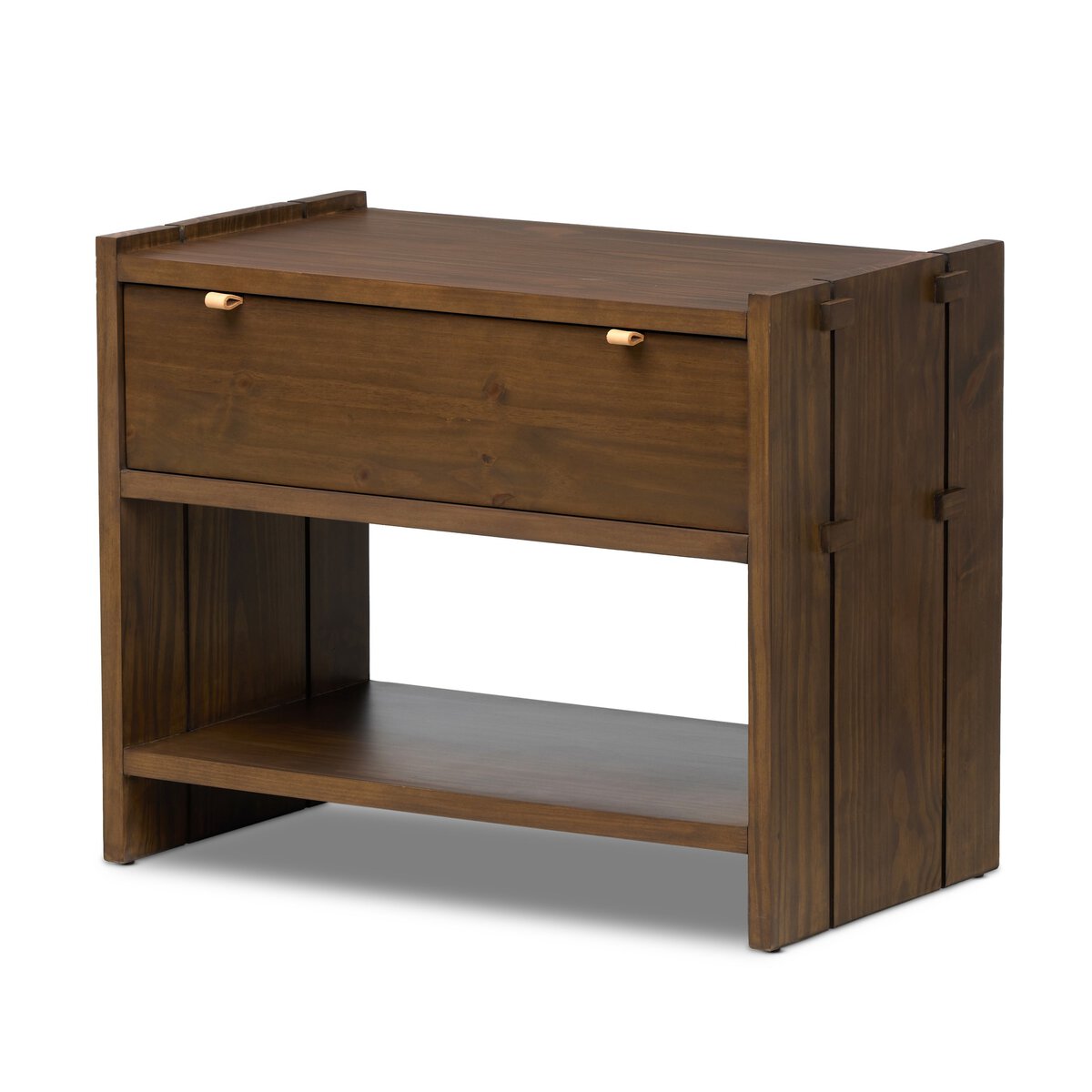 Etro Nightstand - Tawny Pine - view 2