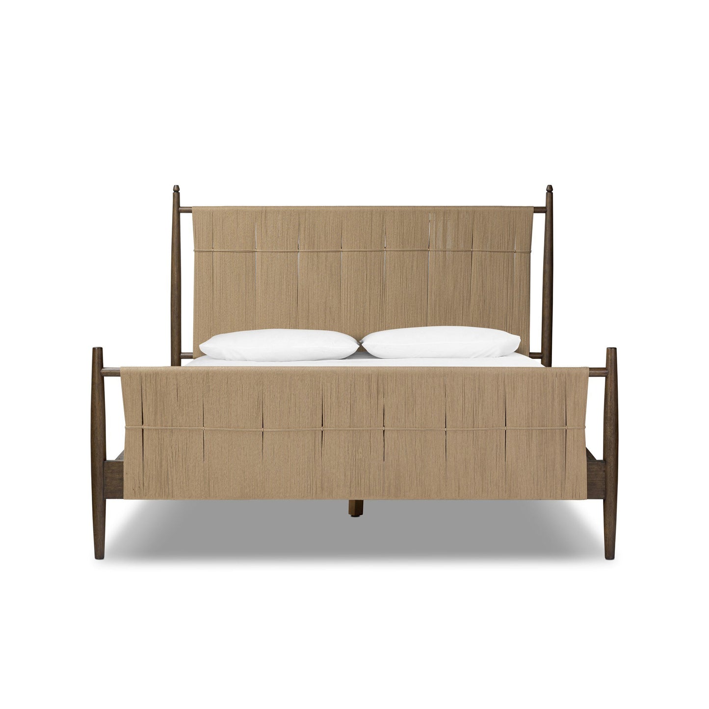 Richard Queen Bed - Natural Rush