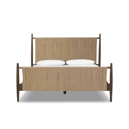 Richard Queen Bed - Natural Rush