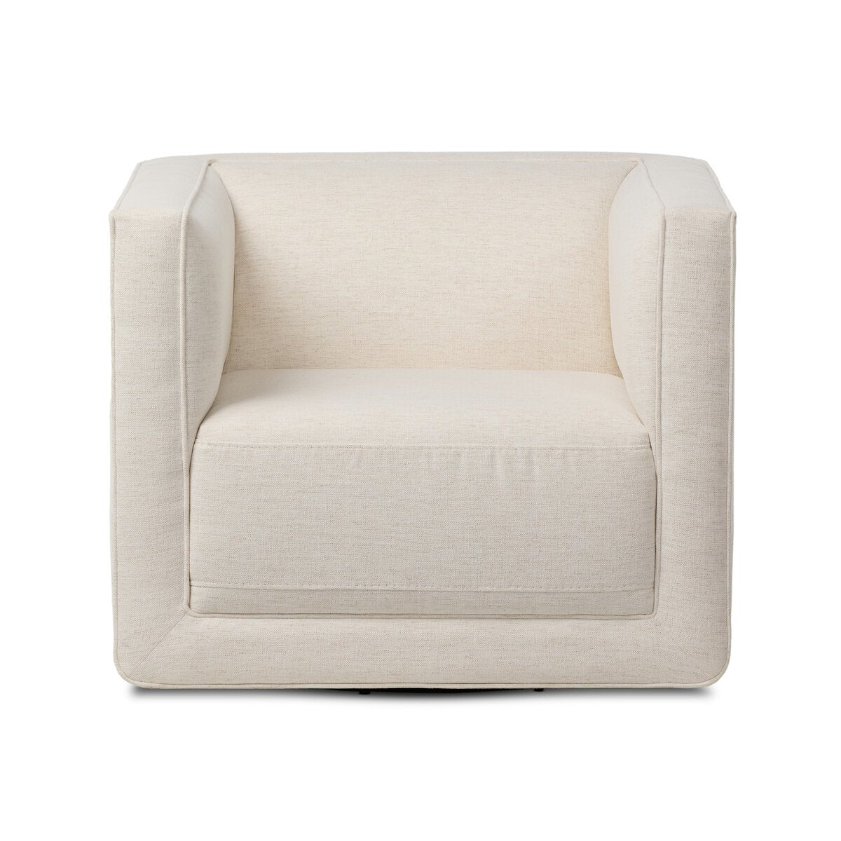 Phillip Swivel Chair - Crypton Nomad Snow