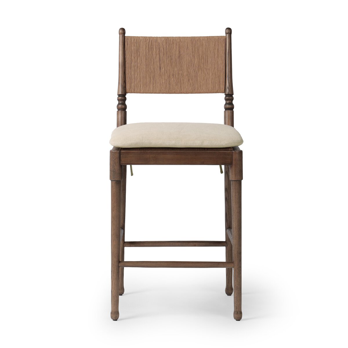 Fayth Counter Stool with Cushion - Broadway Dune