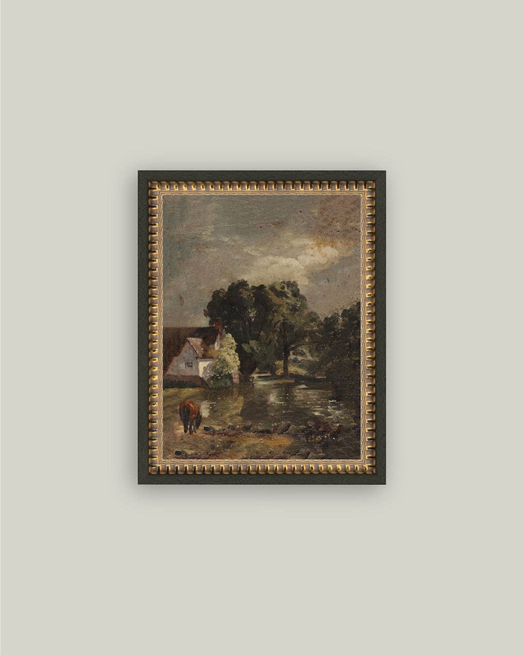 House by Flatford Mill — 8x10 — Petal Lane Home