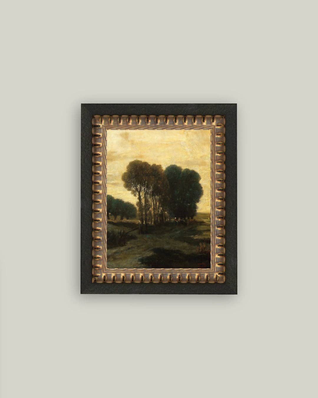 Clump of Trees Framed Antique Art — 8x10 — Petal Lane Home