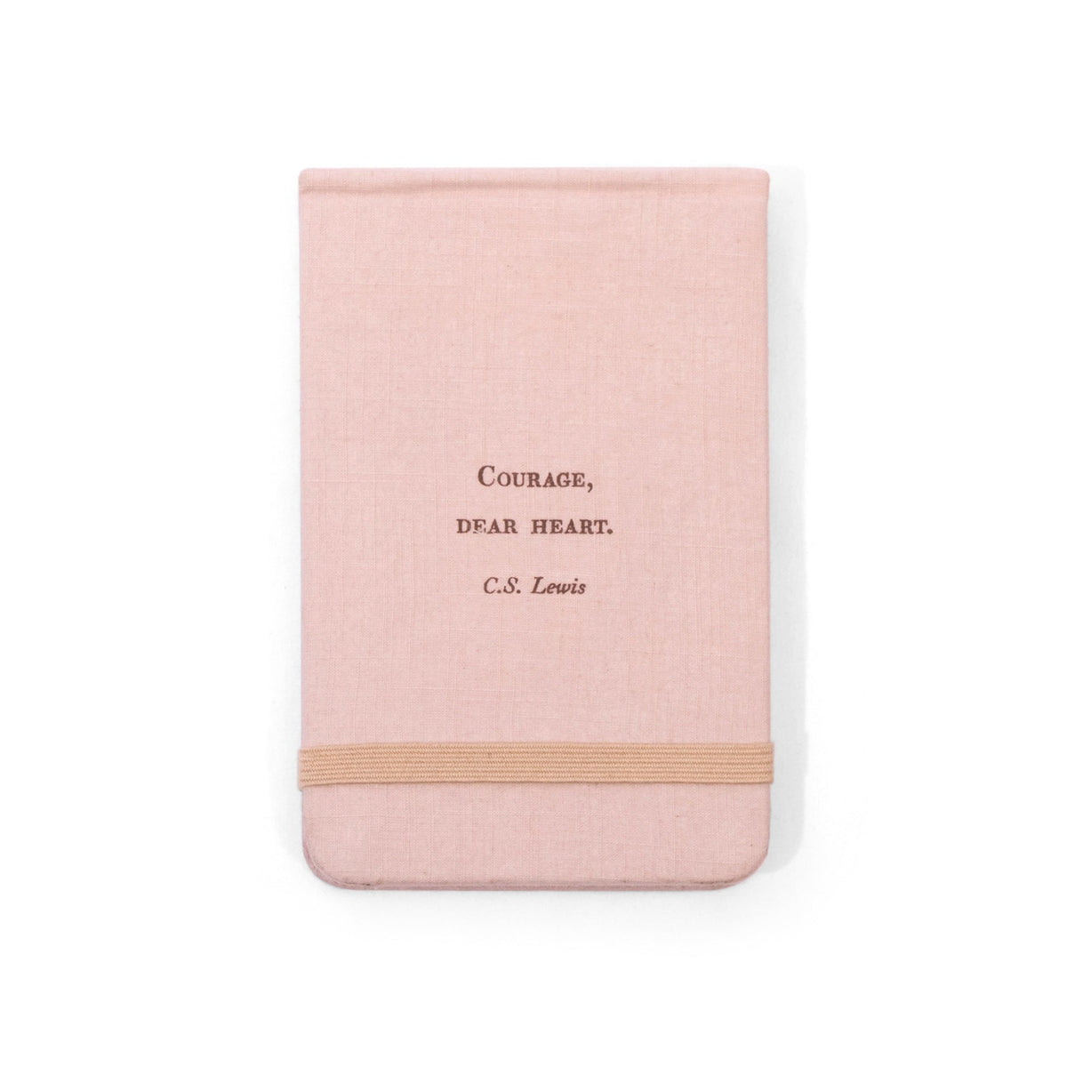 Courage Dear Heart Fabric Notebook - Sugarboo & Co.