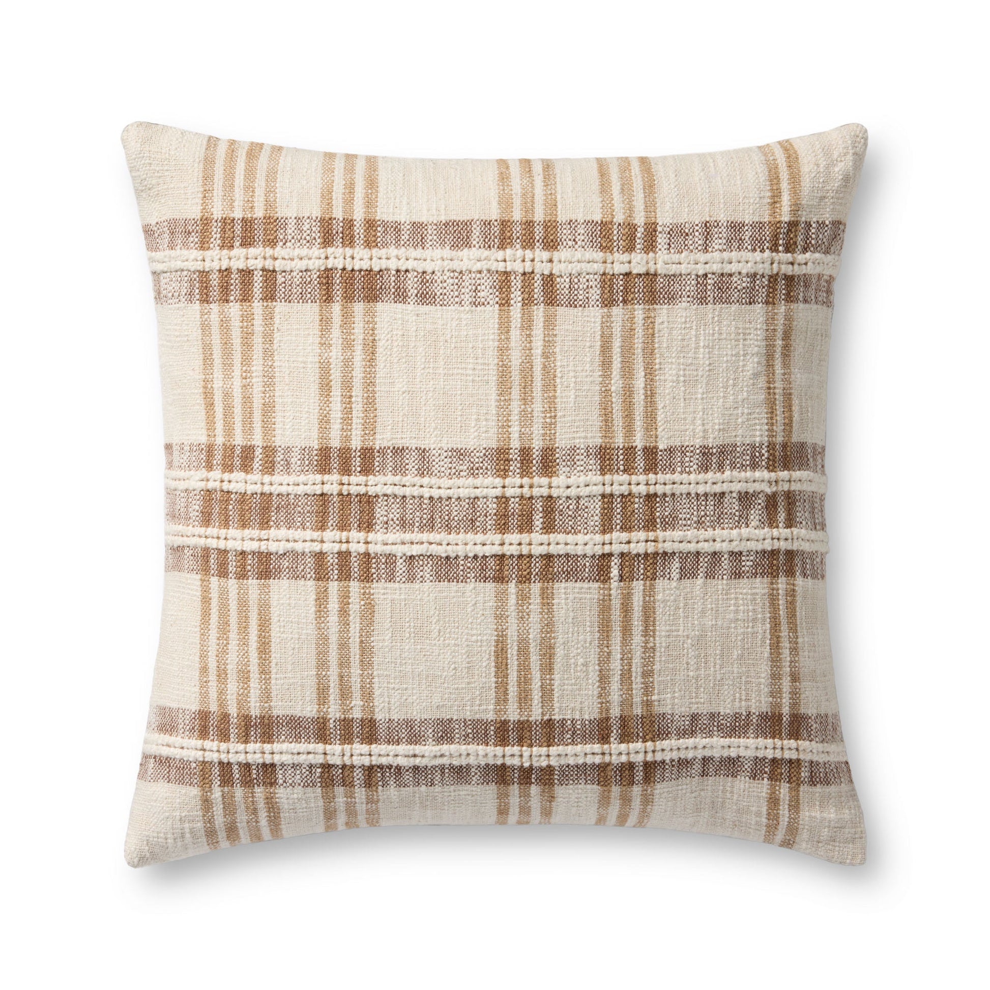 PLL0155 Tan/Multi Pillow
