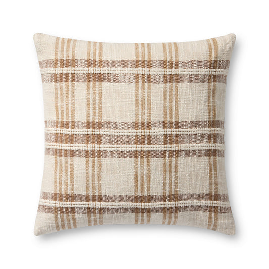 PLL0155 Tan/Multi Pillow