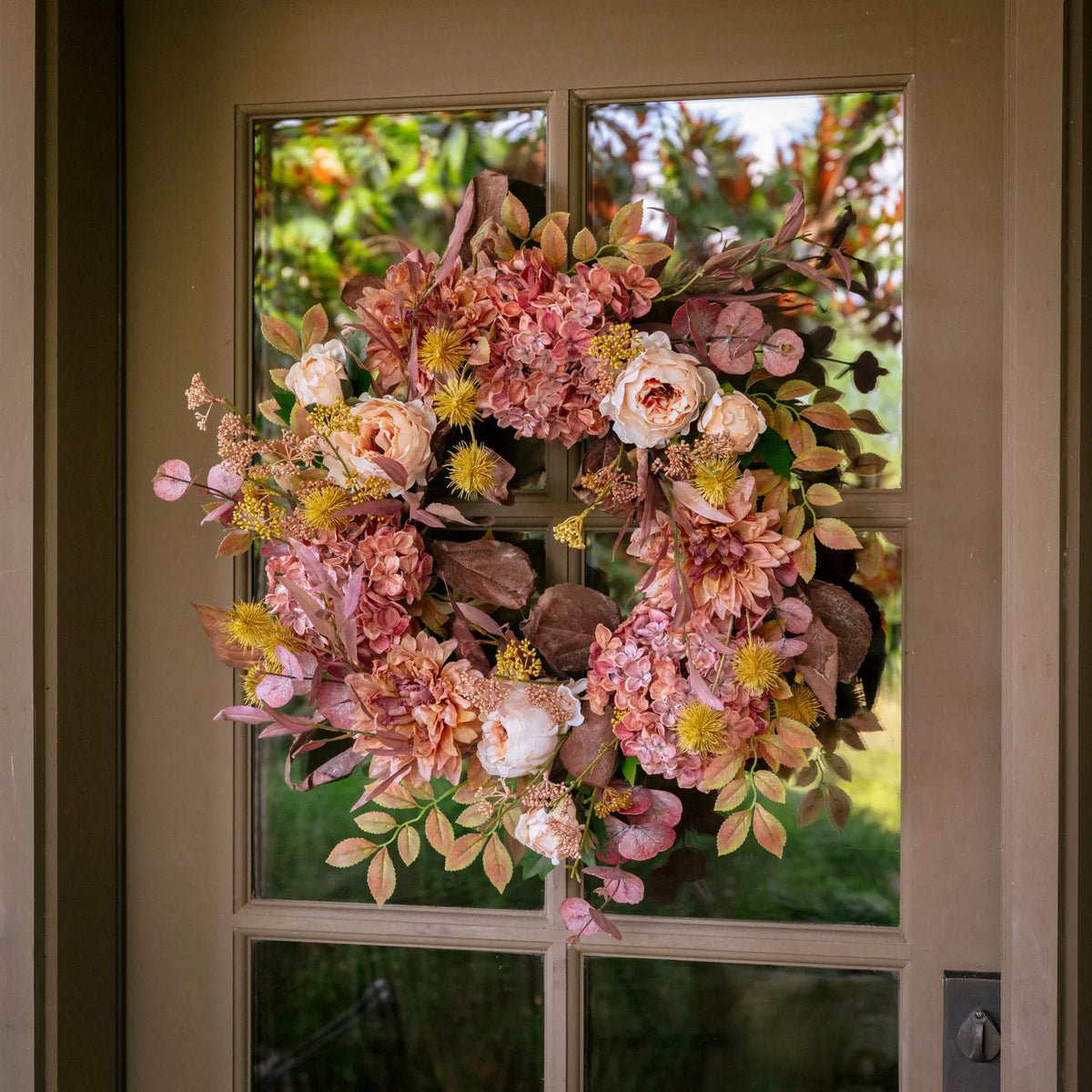 Autumn Flower Wreath