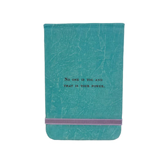 No One Is You fabric notebook by Sugarboo & Co.