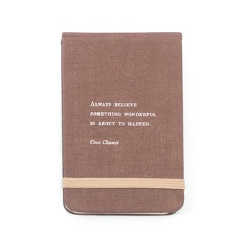 Something Wonderful Fabric Notebook - Sugarboo & Co.