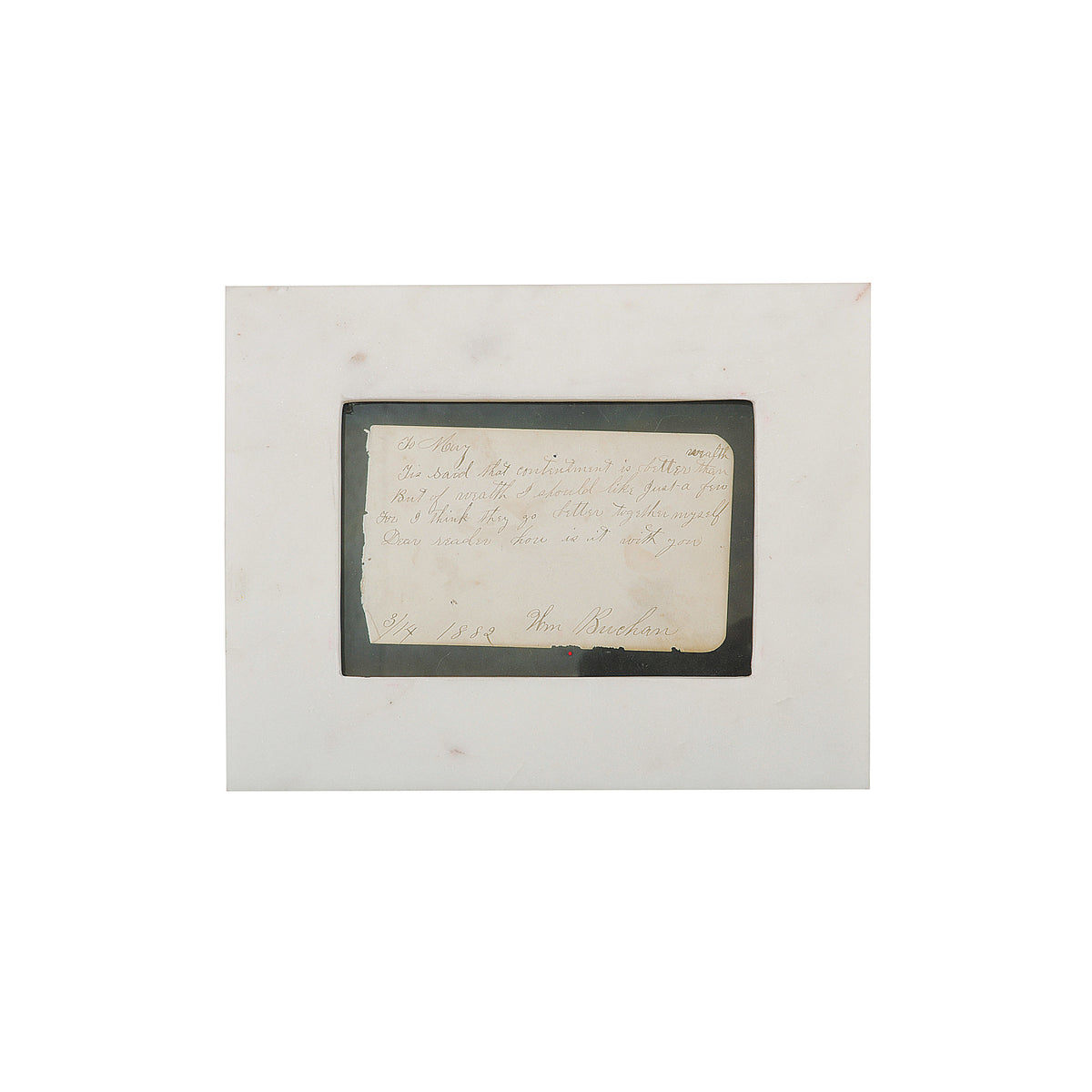 Marble Photo Frame