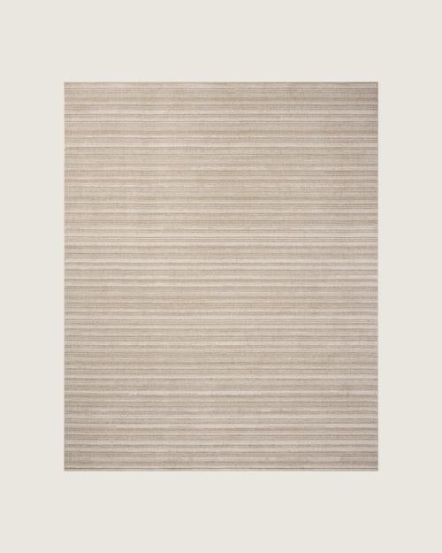 Larchmont Rug in Ivory / Pebble